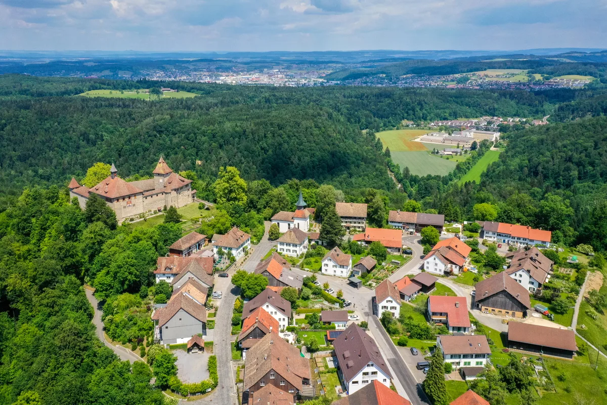 Schloss Kyburg / Dorf Kyburg. 28.5.2020